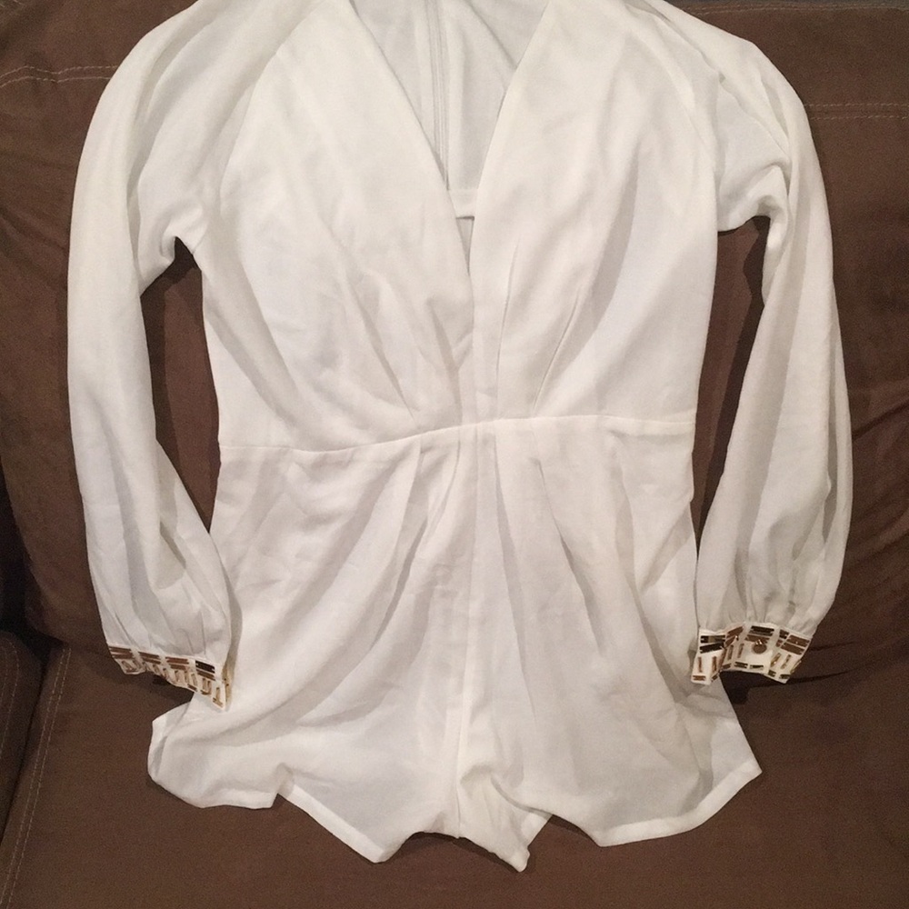 White romper